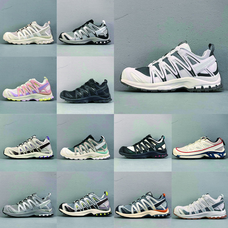 Saloman Shoes Men Women Solomon Shoe Xt6 Advanced Athletic Shoes Running Shoes Triple Black Lunar Rock White Wren Kangaroo Vintage Safari Sneaker Outdoor Shoes