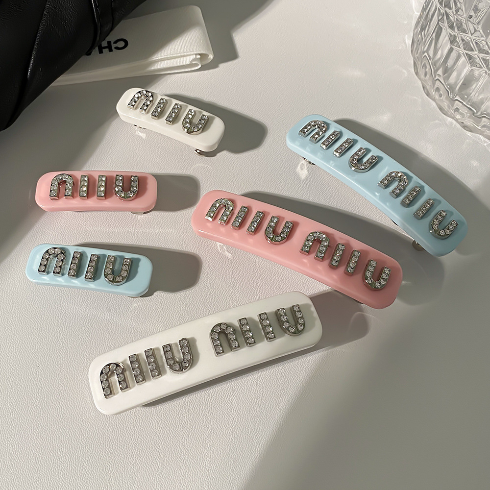 Hair Clips Barrettes Luxury Designer Letter Hair Clips Versatile Barrettes Classic HairJewelry Brand High Quality Love Gift Hair Accessories