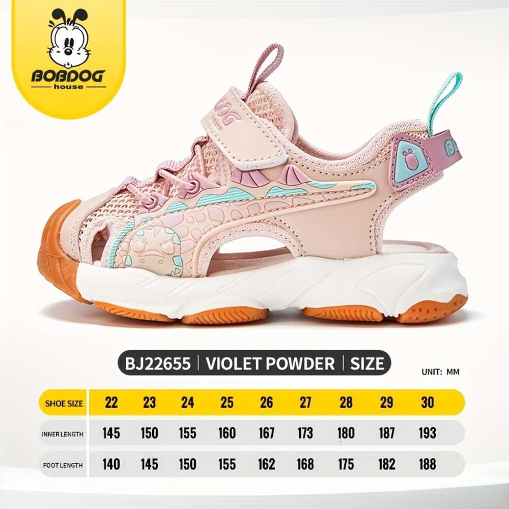 BOBDOG House Fashion design Unisex Kid's Close Toe Breathable Sandals Comfy Durable Beach Water Shoes for Boy's & Girl's Outdoor Activi