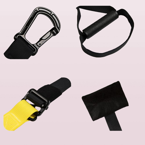 COPOZZ Resistance Bands Hanging belt Equipment Sport Gym workout Fitness Suspension Exercise Pull rope straps Y200506