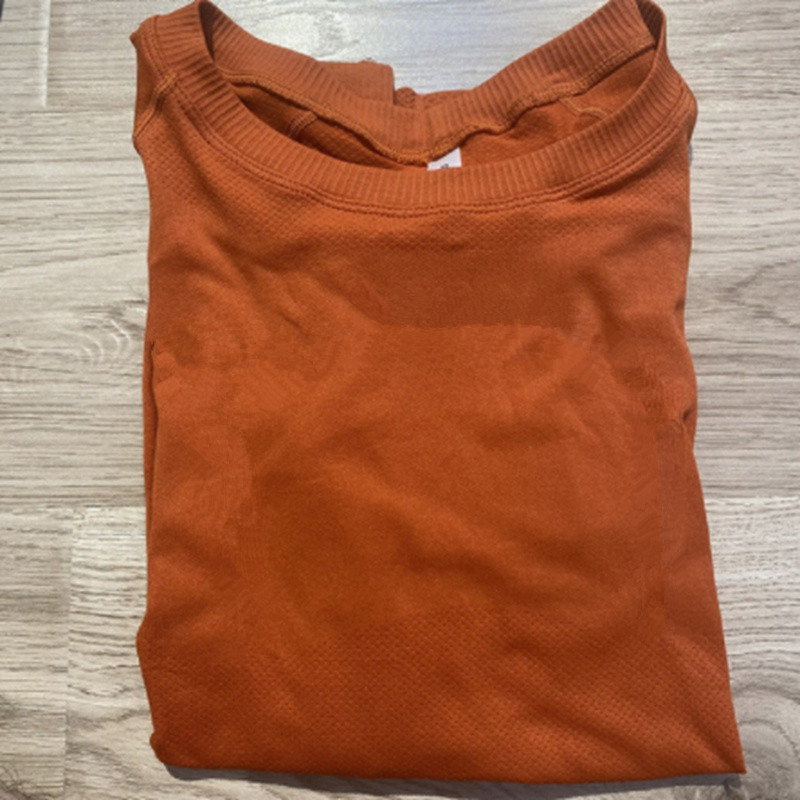 Women Loose Jogging Sportswear High Quality Yoga Long Sleeves Solid Color Nude Sports Shaping Waist Tight Fiess Comfortable Activewear Gym Running