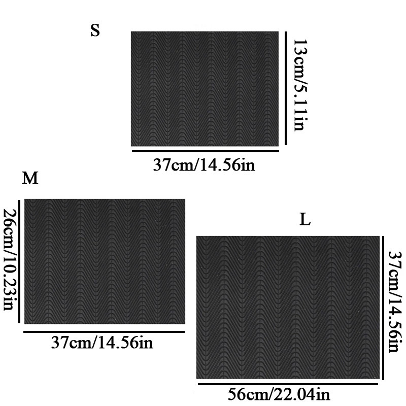 Replaceable Rubber Shoe Soles Unisex Men Shoes Sole Anti Slip Outsoles Insoles Full Sole Repair Patch Soling Sheet Shoes Pads 240506