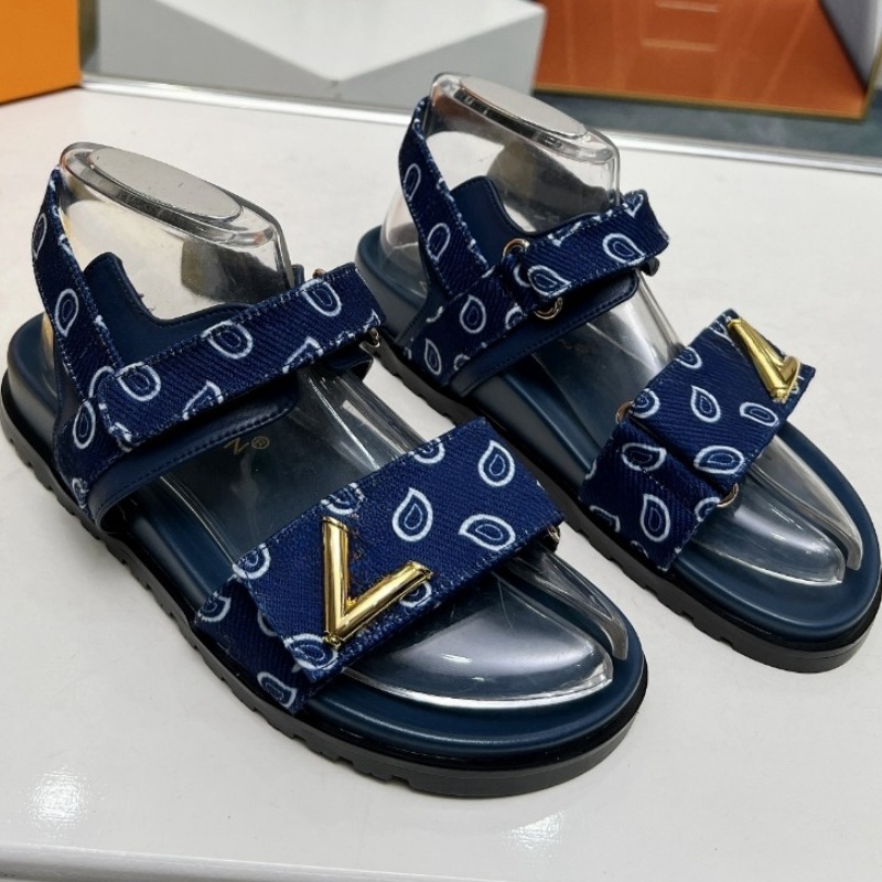 womens slipper Genuine Leather sandal slide luxurys Designer Flat top quality Casual shoes mans summer platform Sliders sandale lady