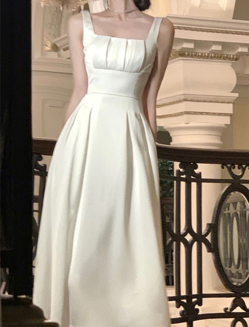 Fairy A-Line Prom Square Sleeveless Floor Length Taffeta Draped Ruffle Celebrity Evening Dresses Plus Size Custom Made B5009 0508