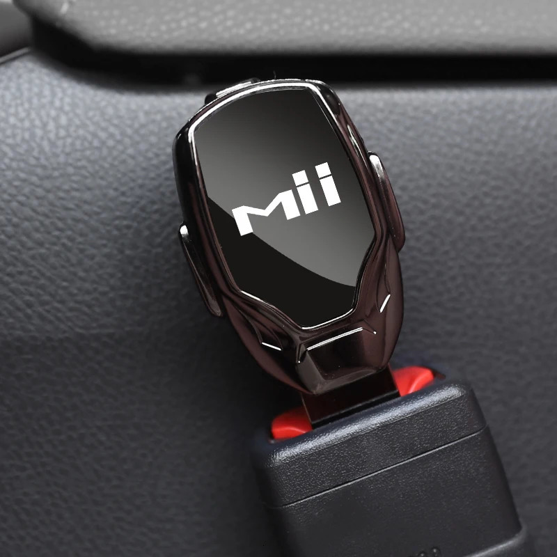 1pcs Car Seat Belt Carabiner Extender Car Seat Belt Metal Accessories For SEAT MII 240506