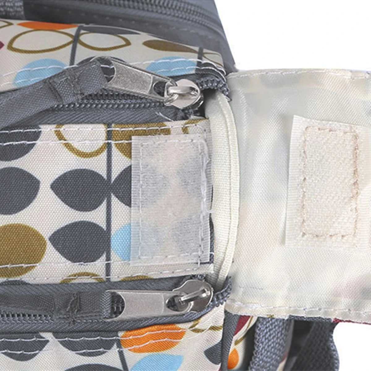 Diaper Bags Fashionable printed mommy bag five piece set large capacity multifunctional one shoulder crossbody bag outdoor diaper bag Y250227AQIB