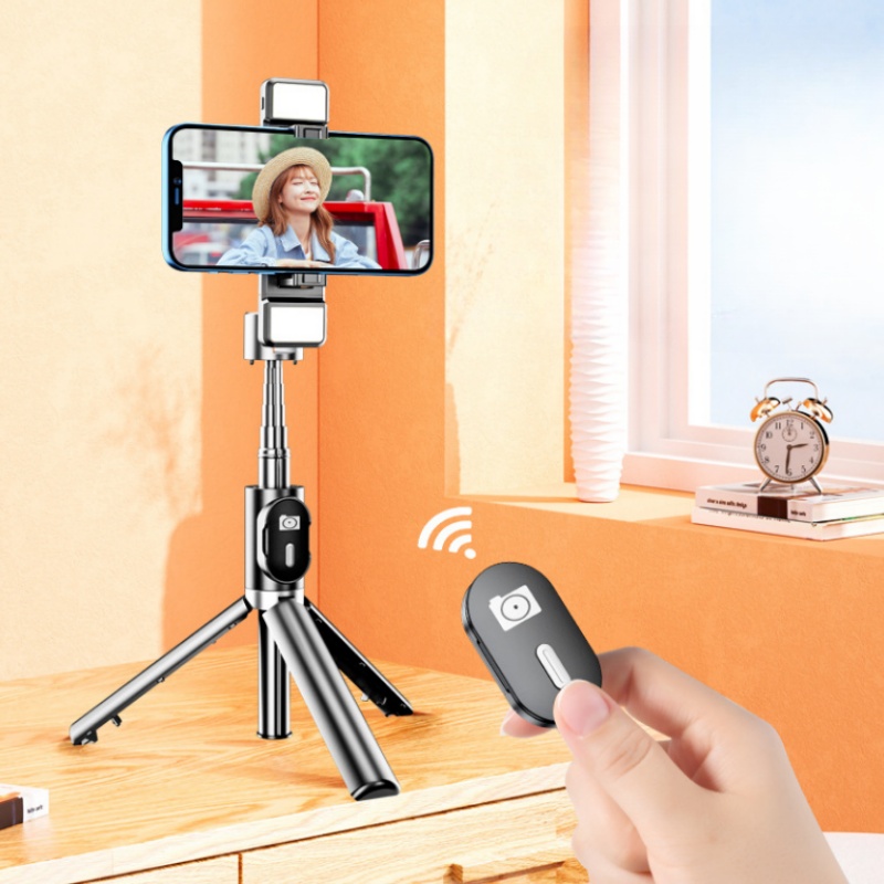 Cell Phone Mounts Selfie mobile phone stand Bluetooth tripod integrated or telescc stick portable desktop Holders