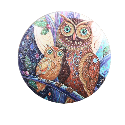 Exquisite Lovely Owl Design Pocket Watch Vine Quartz Analog Watches Necklace Chain Clock Gifts for Men Women Kids