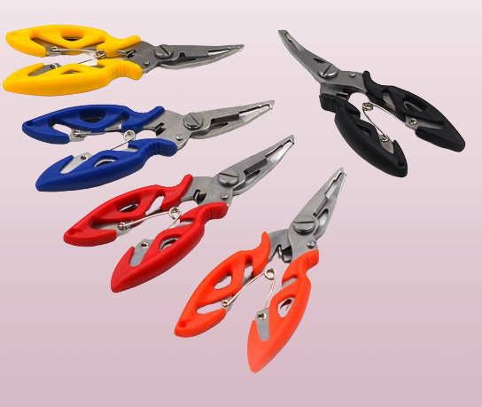 Fishing Plier Scissor Braid Line Lure Cutter Hook Remover etc Tackle Tool Cutting Fish Use Tongs Multifunction Scissors
