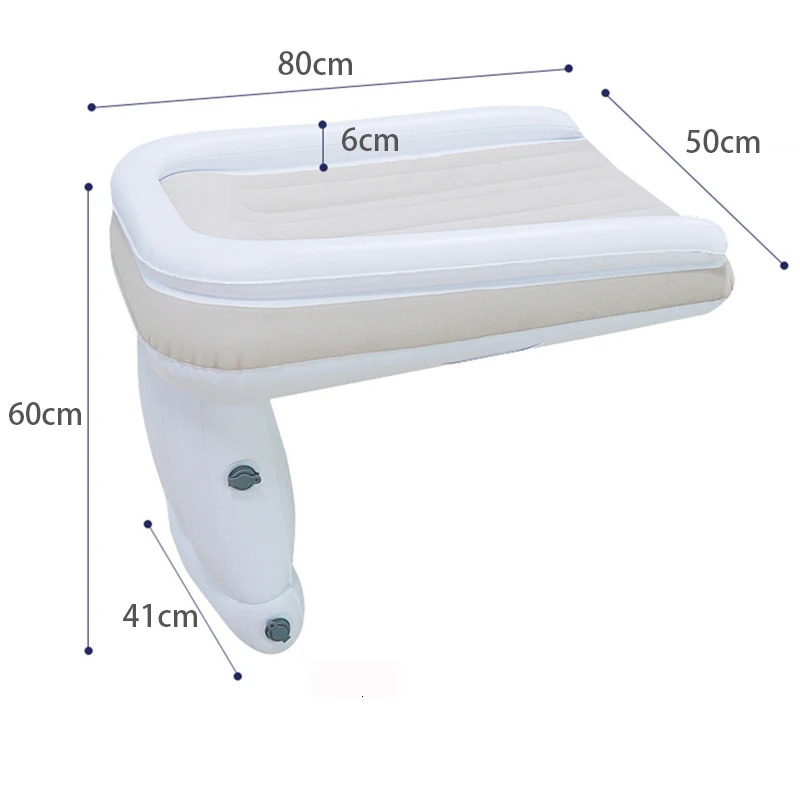 Inflatable Airplane Baby Travel Bed Car Mattress To Sleep Air Matt Highspeed Railway Sleeping Tools Suit Kids Interior Accessory 240506