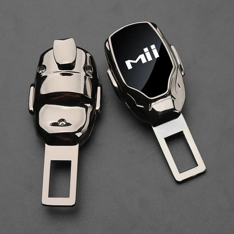 1pcs Car Seat Belt Carabiner Extender Car Seat Belt Metal Accessories For SEAT MII 240506