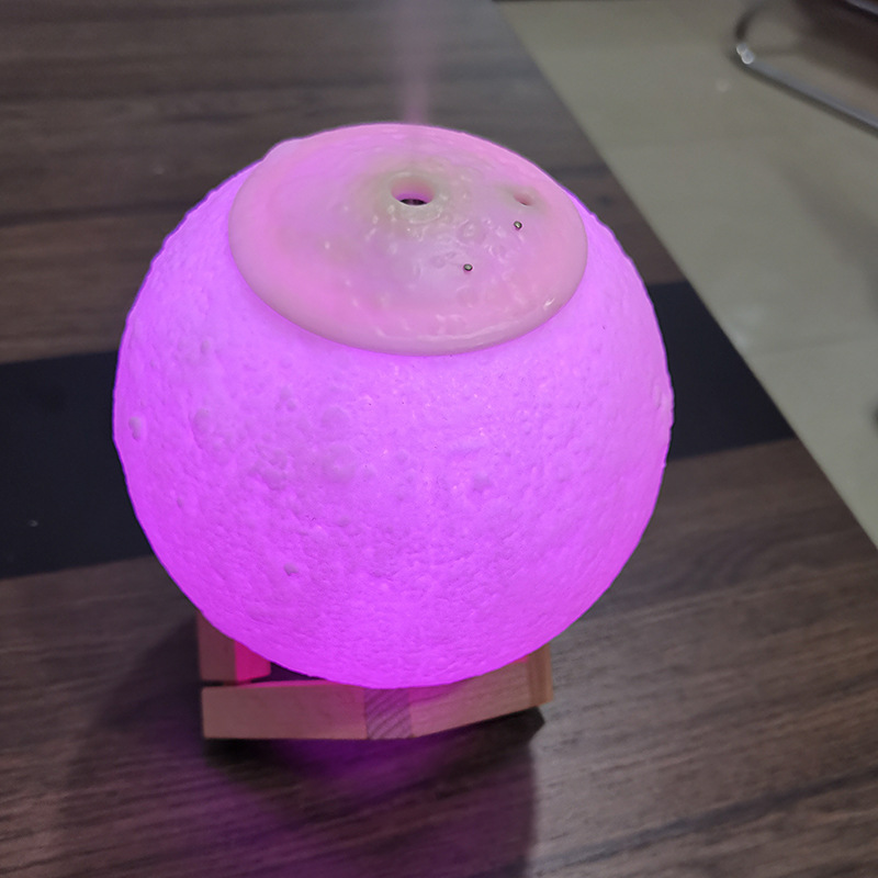 Multi-Functional Moon Design Mood Lighting & Humidifier Ideal for Enhanced Sleep Quality
