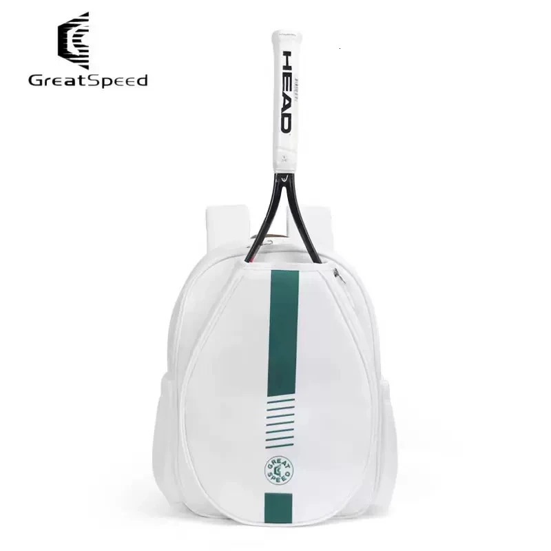GreatSpeed 1 Piece Tennis Racket Backpack Badminton Bag Mens Womens Adult Childrens Backpacks 240507