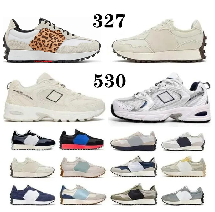 Running Shoes Men Women N 530 shoes Designer 327 Sneakers Natural Indigo Pink Black White Silver Metallic Nightwatch Green Cream Beige Outdoor Sports Trainers