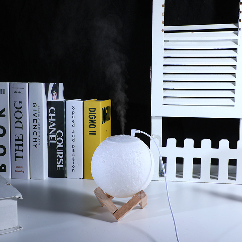 Multi-Functional Moon Design Mood Lighting & Humidifier Ideal for Enhanced Sleep Quality