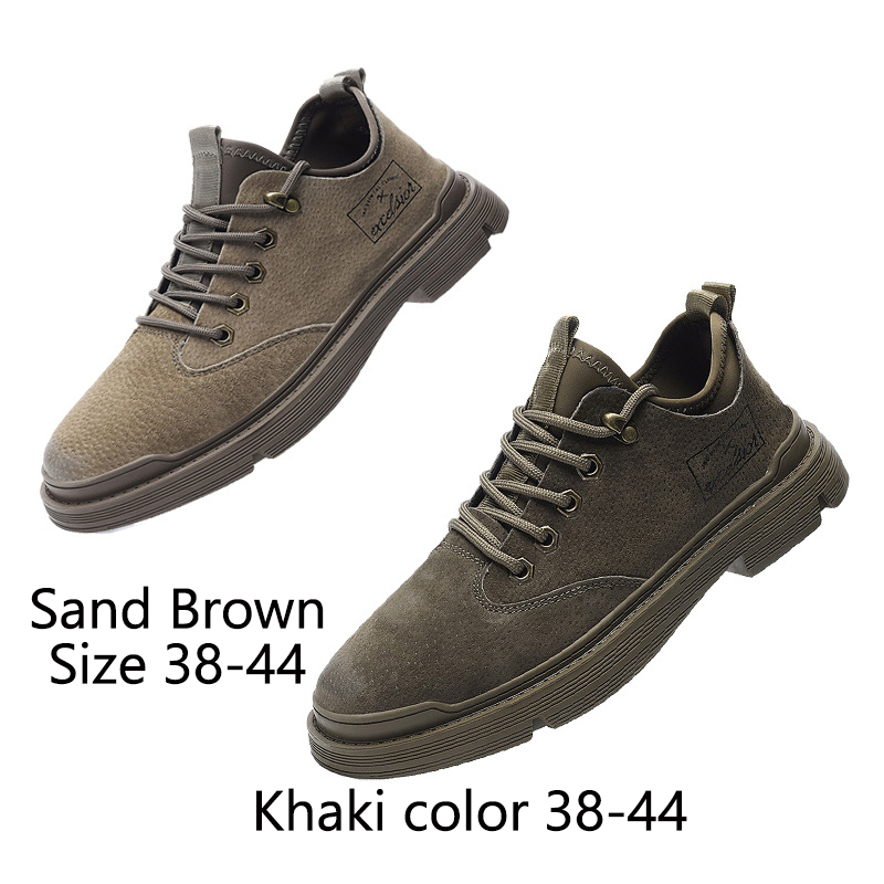 seasonal boots men's Casual Martin casual leather retro workwear shoes Lhshoe