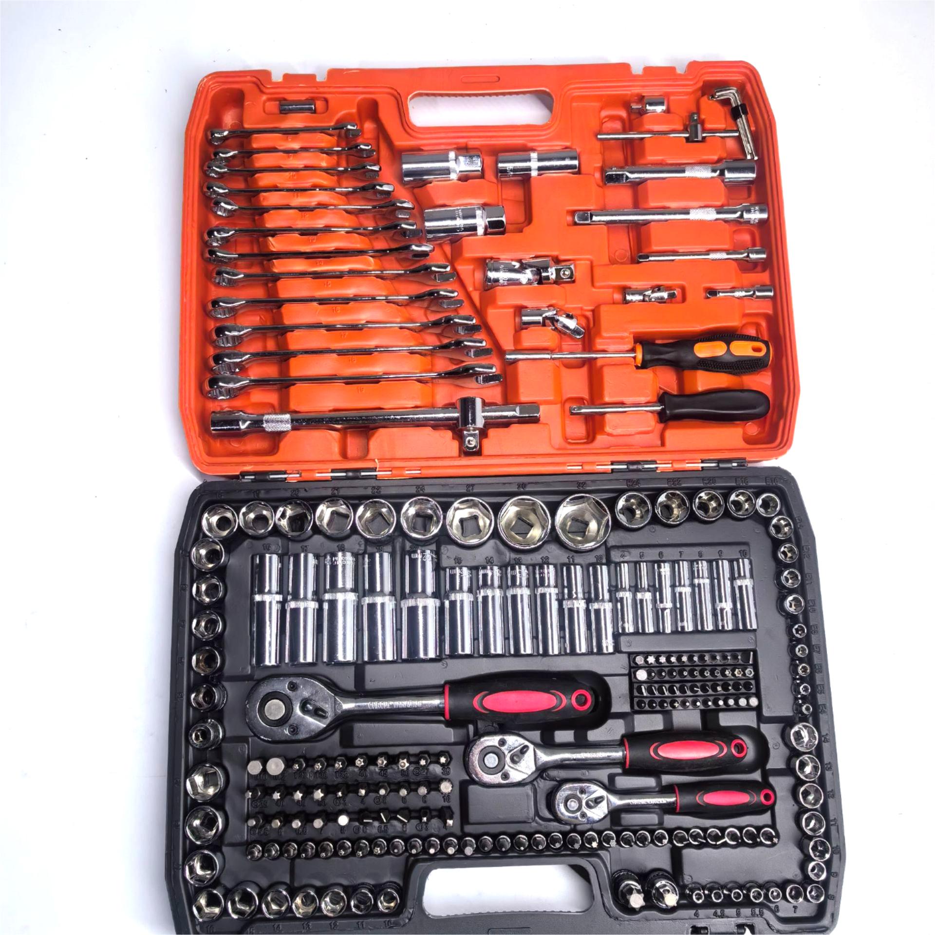 Durable Multi-Functional Automobile Repairing Toolset of 216 Pieces Premium Material Construction with Custom Options Available