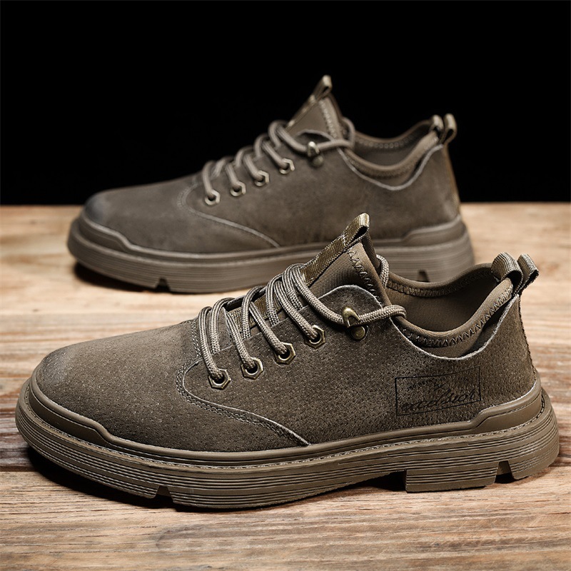 seasonal boots men's Casual Martin casual leather retro workwear shoes Lhshoe