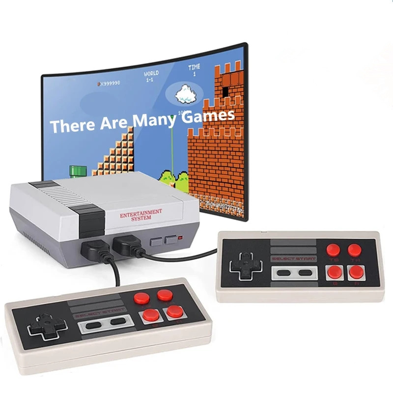 Family Recreation Video Built-in 620 Game Console Mini TV Handheld AV Output Retro Classic Games Dual Gamepad Gaming Player Air or Sea Shipping