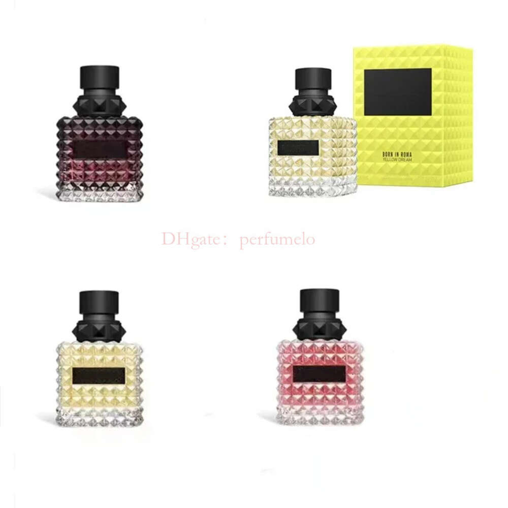 Born In Roma Perfume Fragrance Yellow Dream Dona Coral Fantasy Intense Women Cologne 100ml Eau De Parfum Lasting Floral Woman Cologne Spray High Quali