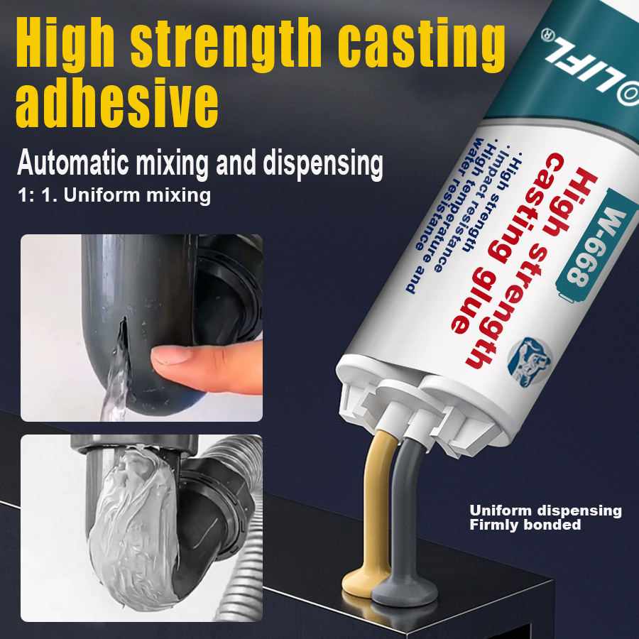 factory direct sale Industrial Strength Bonding Repair Adhesive Ab Caster Glue Casting Adhesive Strong Metal Repair Glue