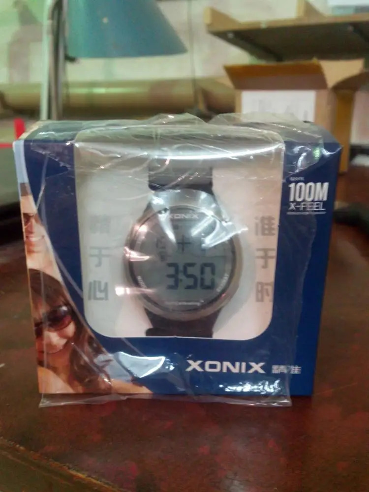 Xonix Mens Sports Watch Self Calibrating Digital Waterproof 100m Multifunctional Swim Diver Outdoor Wristwatch Birthday Gift 240428