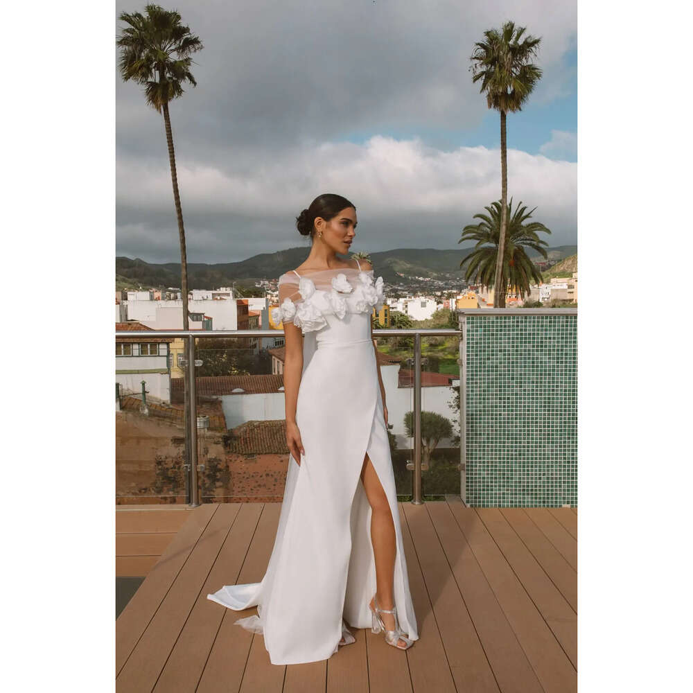 Art Dresses Glamorous Deco Inspired Neck Wedding Mermaid Square Piece D Wer Ornament On Tulle Front Split Court Gown Custom Made Plus Size Vestidos De