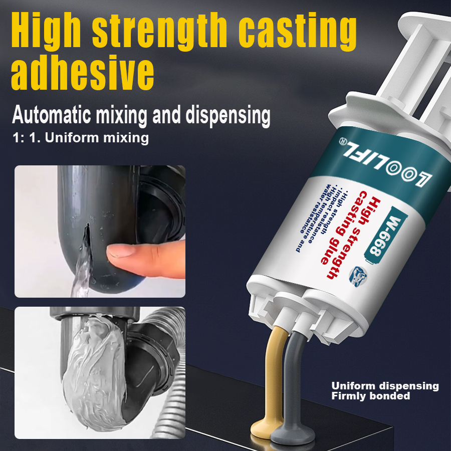 factory direct sale Industrial Strength Bonding Repair Adhesive Ab Caster Glue Casting Adhesive Strong Metal Repair Glue