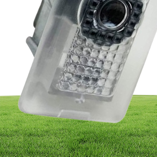 LED Puddle Door Lights Car Logo Projector Door Step Welcome Lights for Tesla Model 3 S X