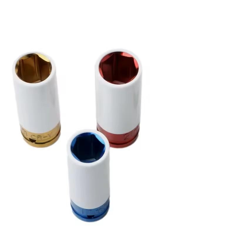 Car Mechanic's Essential: Heavy Duty 1/2in Deep Impact Socket Kit (Set of 3) Ideal for Tough Auto Work