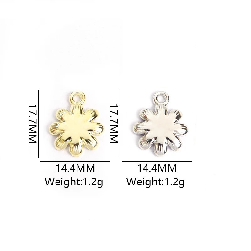 10pcs Kpop Colorful Daisy Enamel Charms for DIY Couple Trinkets Sweet Necklace Bracelet Earrings Hair Accessories Flower Pendant 240507