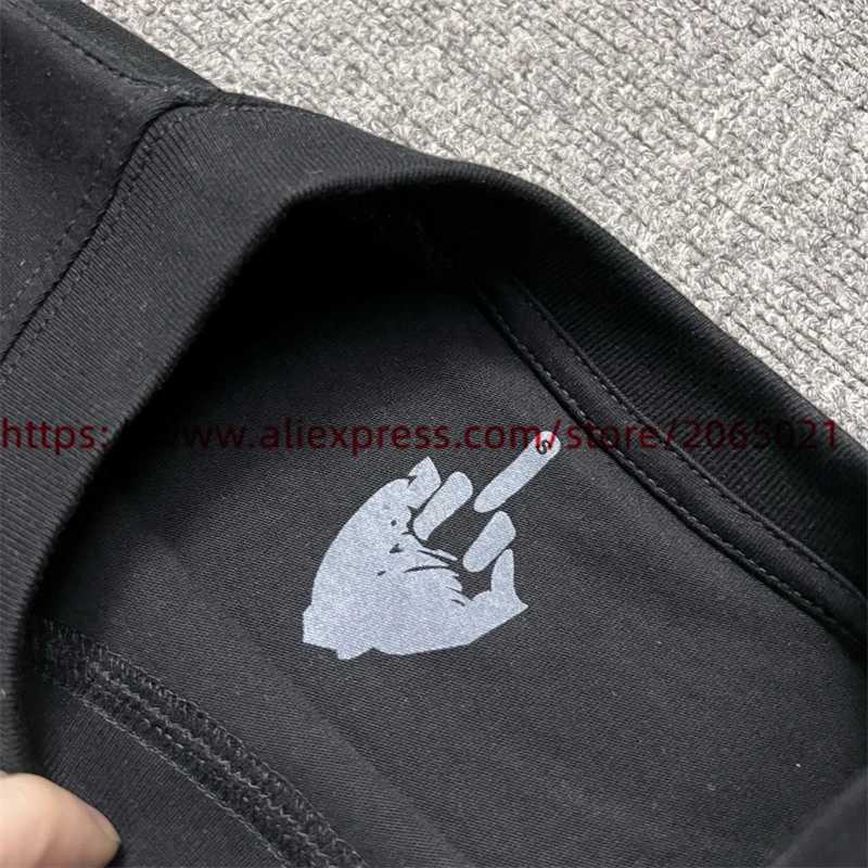 Men's T-Shirts Osbatt Bat Foam Printing T-Shirt Men Women 1 1 Best Quty Year Of Tears T Tops T Shirt T240508