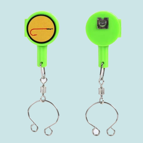 Fishing Quick Knot Tool Hooks Tying Multi Fucntion Tackle Safety on Poles Cover Rods Line Cutter for Saltwater Freshwater HOOKEZE