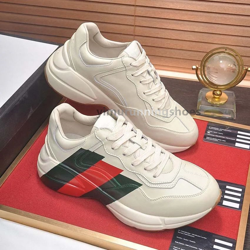 Sneakers Rhyton Designer Casual Shoes Men Women Daddy Sneaker Lady Luxurys Runner Trainers Chaussures Multicolor Platform size 35-46 v1