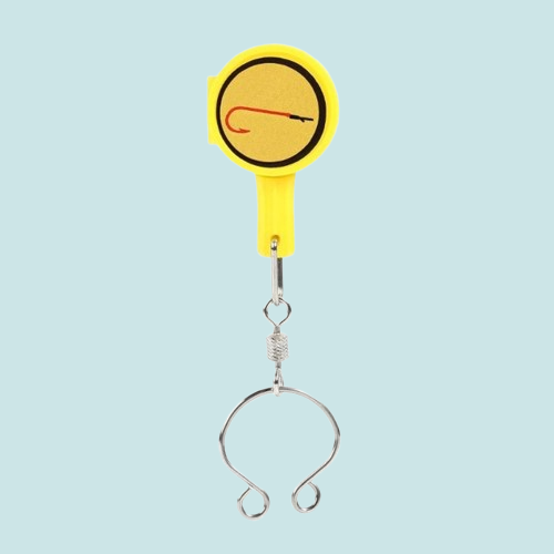 Fishing Quick Knot Tool Hooks Tying Multi Fucntion Tackle Safety on Poles Cover Rods Line Cutter for Saltwater Freshwater HOOKEZE