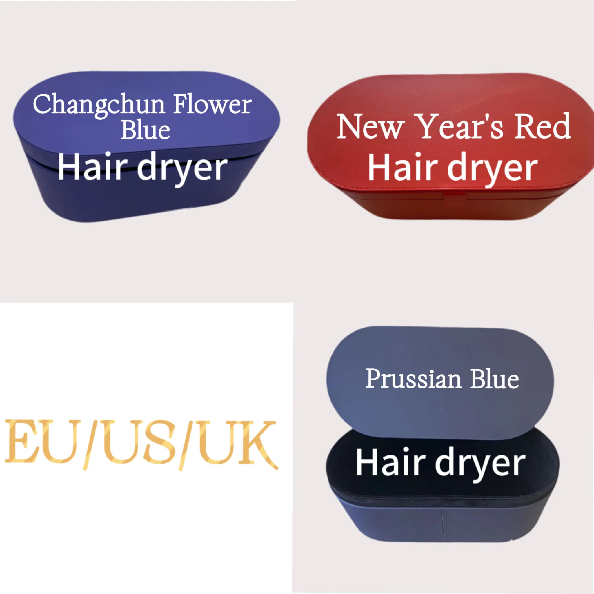 Salon 2024 Electric Hair Dryerr Negative Ion Professional Travel Home Temperature Adjustable Hair