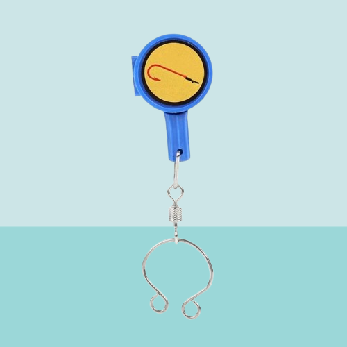 Fishing Quick Knot Tool Hooks Tying Multi Fucntion Tackle Safety on Poles Cover Rods Line Cutter for Saltwater Freshwater HOOKEZE