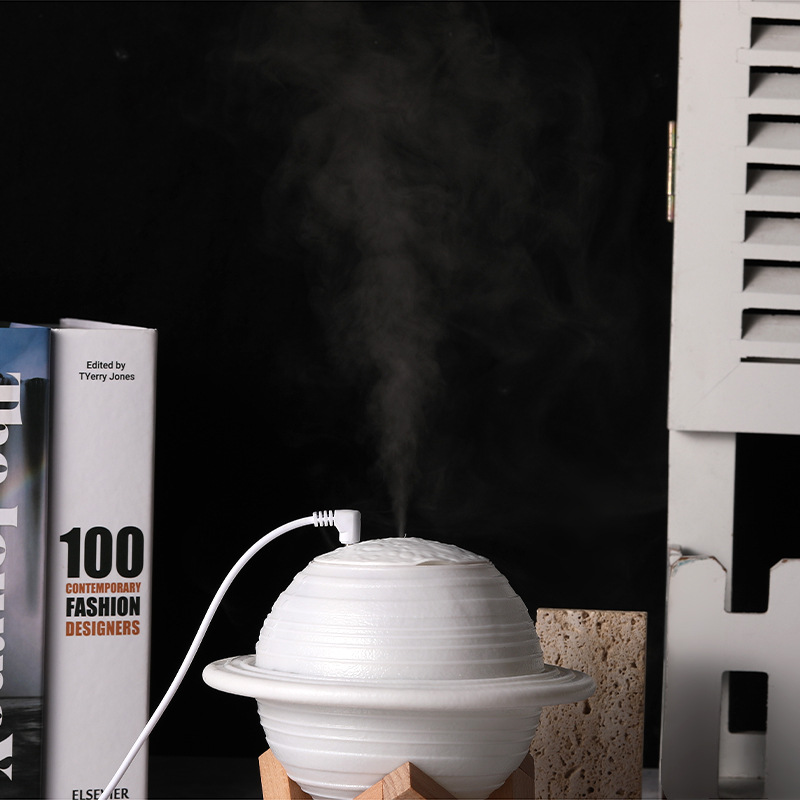 Stylish Saturn Shaped Mood Lighting Fixture with Energy Efficient LEDs