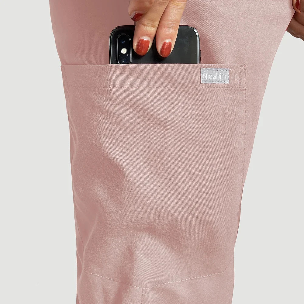 High Quality Scrub Uniform Jogging Pant Pet Grooming Doctor Work Clothes Health Care School Accessories Nursing Workwear 240504