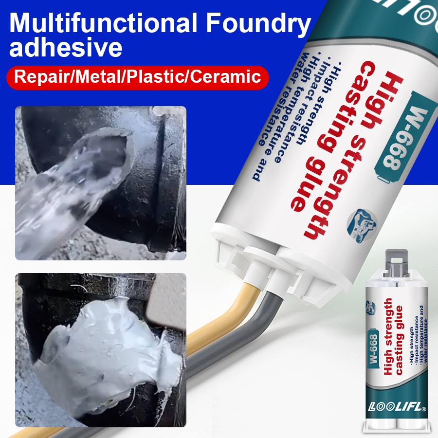 factory direct sale Industrial Strength Bonding Repair Adhesive Ab Caster Glue Casting Adhesive Strong Metal Repair Glue