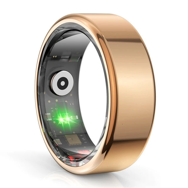 COLMI R02 Smart Ring Health Monitoring IP68 3ATM Waterproof Multi-sport Mode Military Grade Steel Shell For Men Women 240504