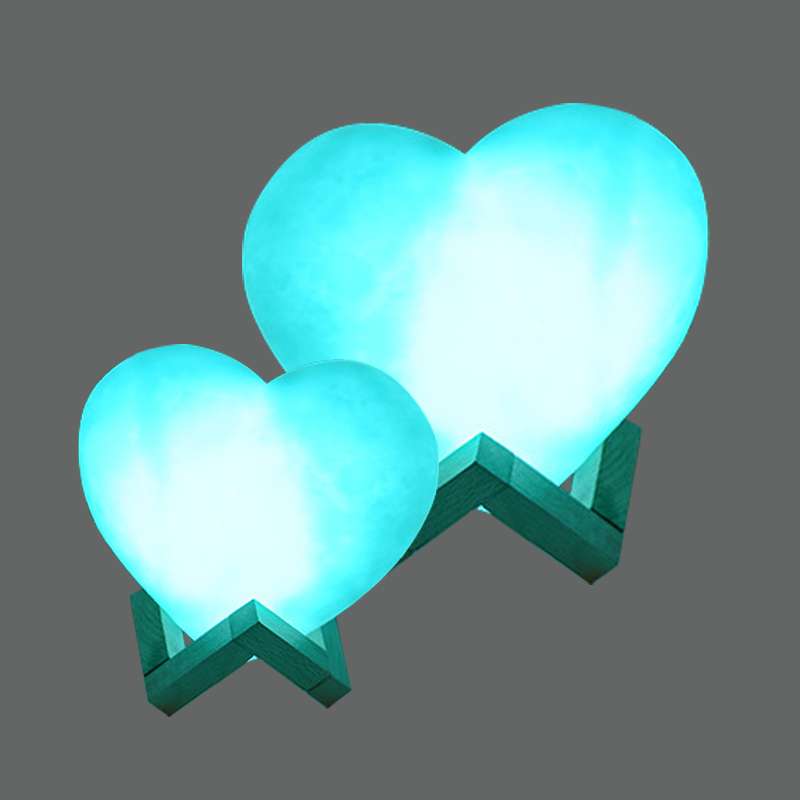 Adorable Little Love Design Soft Night Light Gentle Eye Protection Illumination