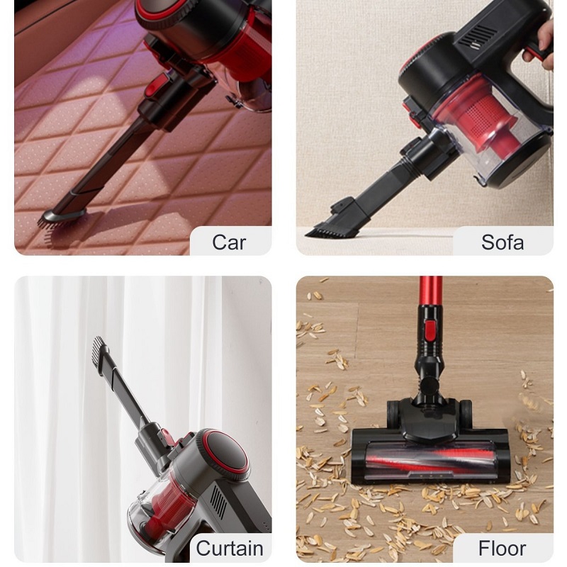 P8 Brushless Vacuum handheld household brushless motor large force suction drag integrated foldable vacuum cleaner dual purpose dry wet dust collector