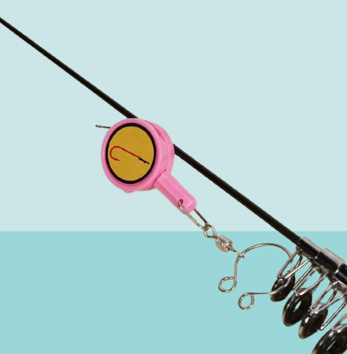 Fishing Quick Knot Tool Hooks Tying Multi Fucntion Tackle Safety on Poles Cover Rods Line Cutter for Saltwater Freshwater HOOKEZE