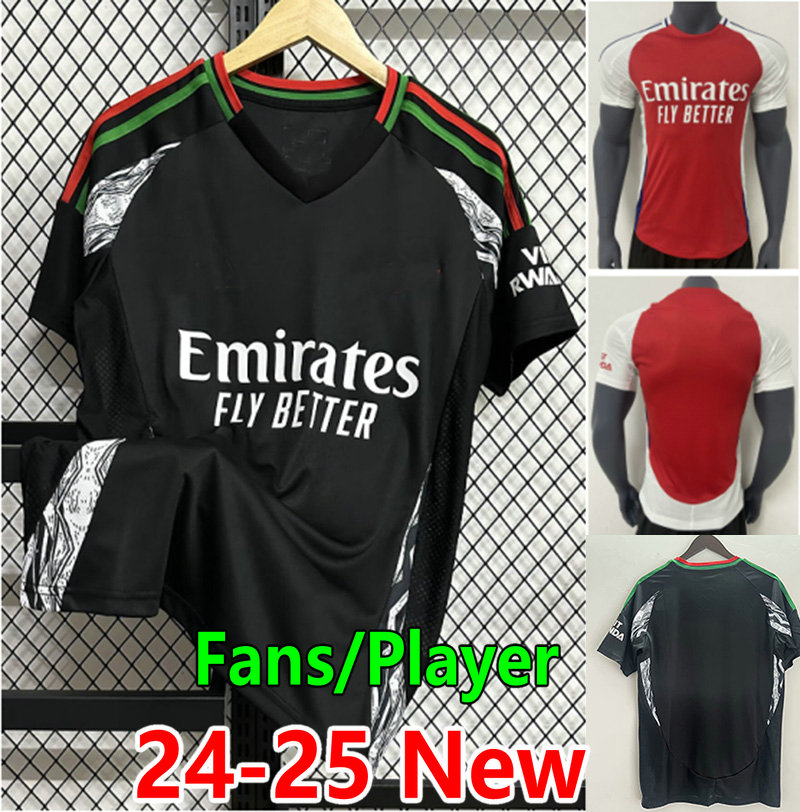 2024 HAVERTZ RICE SAKA soccer jerseys fans player SMITH ROWE G.JESUS 23 24 home away ODEGAARD MARTINELLI JORGINHO football shirt TROSSARD ZINCHENKO Men Kids uniforms
