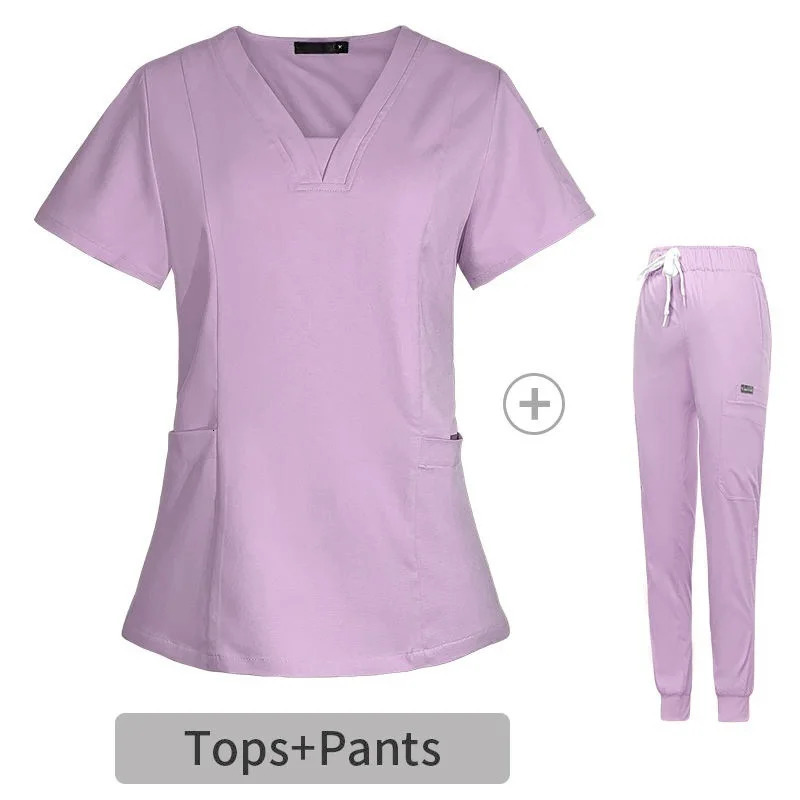 Wholesale Operating Room Uniform Scrubs Hospital Working Scrub Set Supplies Dental Nurse Suit Jogger Workwear 240504