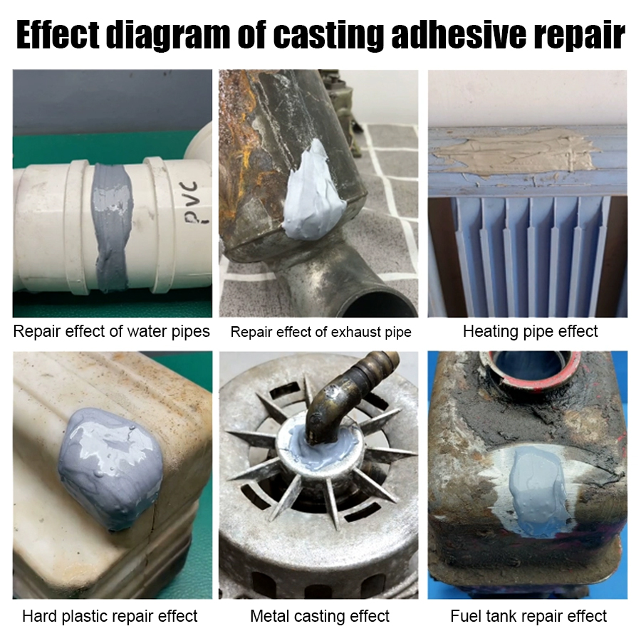 factory direct sale Industrial Strength Bonding Repair Adhesive Ab Caster Glue Casting Adhesive Strong Metal Repair Glue