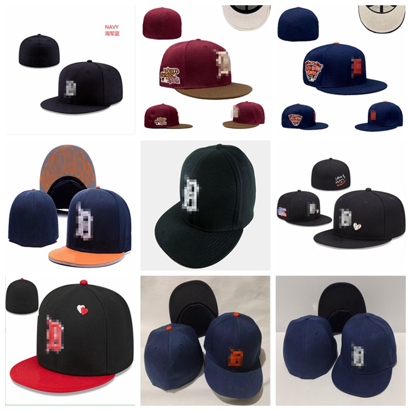Tigers- B letter Baseball caps Sports men Bone women Hip Hop Man Golf Cap casquette gorras Full Closed Fitted Hats