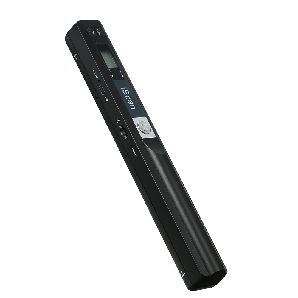 iScan Portable Scanner Mini Handheld Document Scanner Automotriz A4 Book Scanner for JPG and PDF Format 300600900 DPI 240507