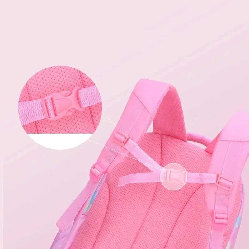 Backpacks Girl Children Backpack School Bag Back Pack Pink For Kid Child Teenage Schoolbag Primary Kaii Cute Waterproof Little Class Kit